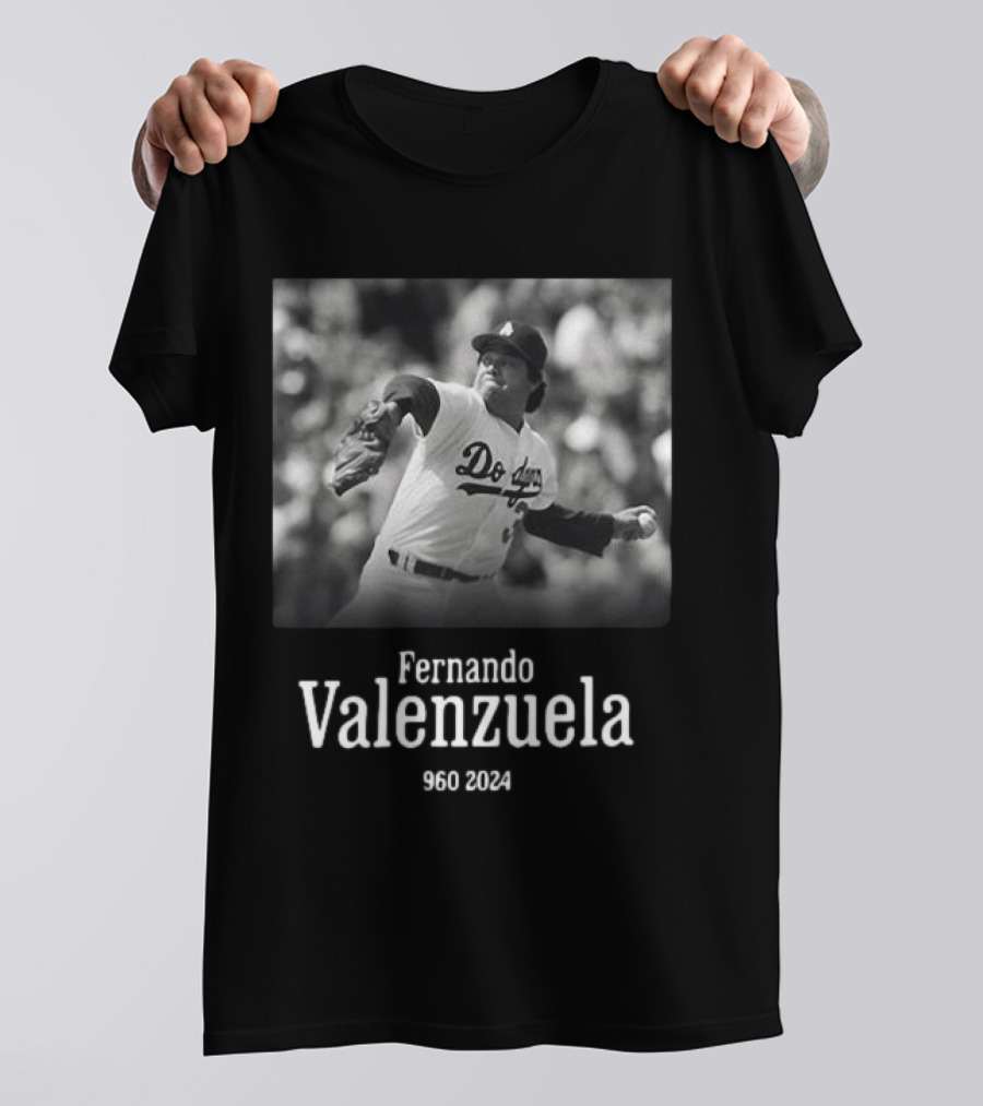 Fernando Valenzuela Dodgers 960 T-Shirt