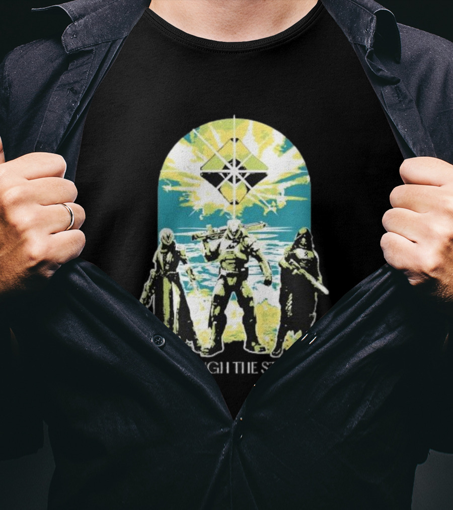 Through The Storm Destiny Guardians Trio Iconic T-Shirt
