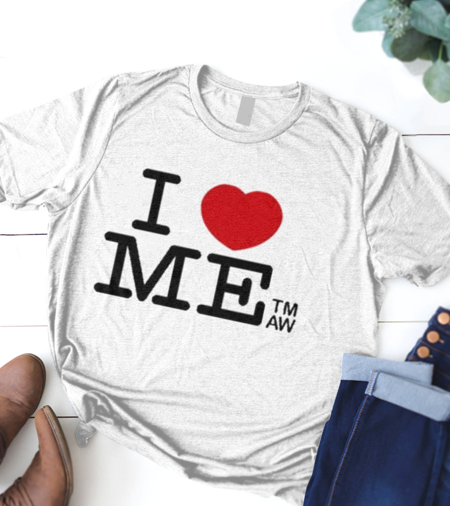 Tate Mcrae Ashley Williams I Love Me Heart Logo TM AW T-Shirt