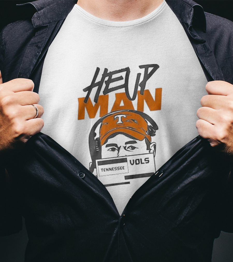Heup Man Tennessee Vols Football T-Shirt