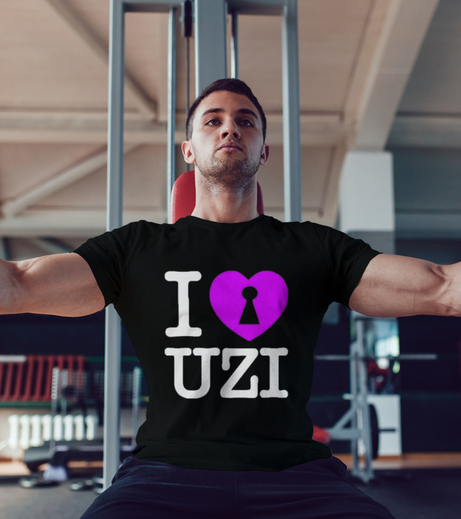 Eternal Atake 2 I Lock Heart Uzi I Love Uzi T-Shirt