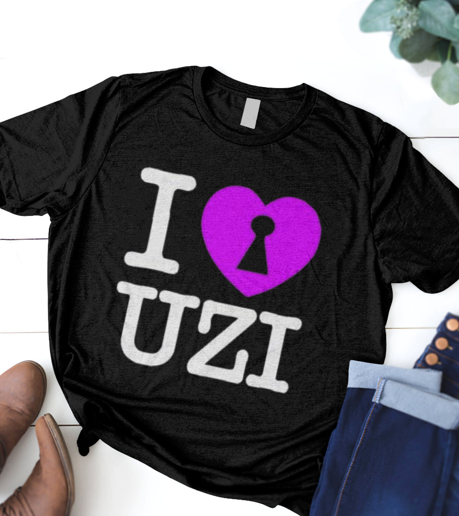 Eternal Atake 2 I Lock Heart Uzi I Love Uzi T-Shirt