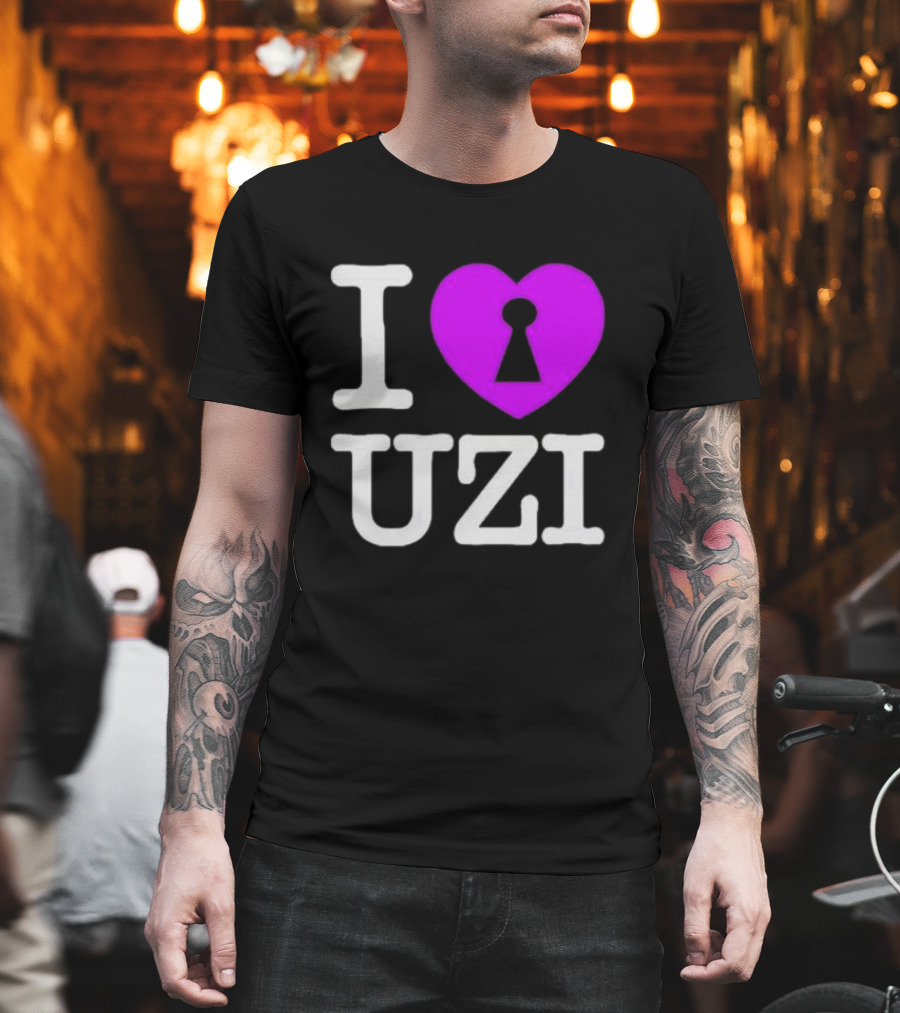 Eternal Atake 2 I Lock Heart Uzi I Love Uzi T-Shirt
