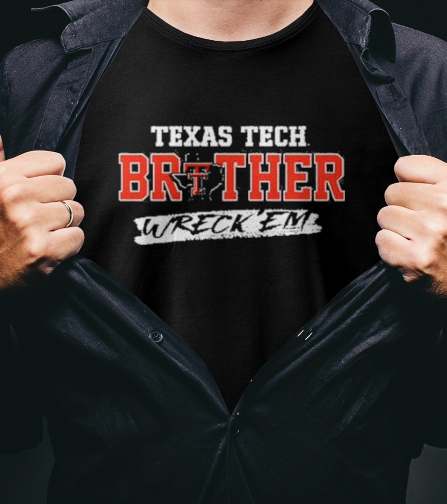 Texas Tech Brother Wreck Em Red Raider Outfitter T-Shirt