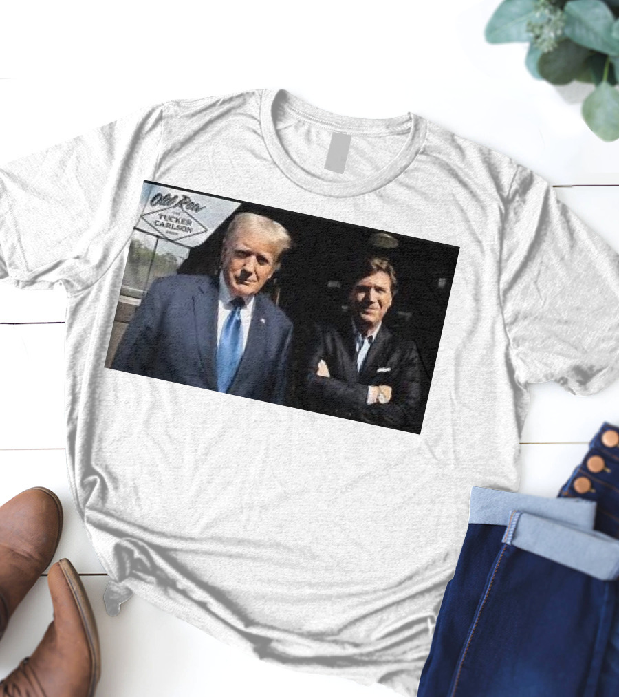 Old Row Tucker Carlson Network Interview T-Shirt