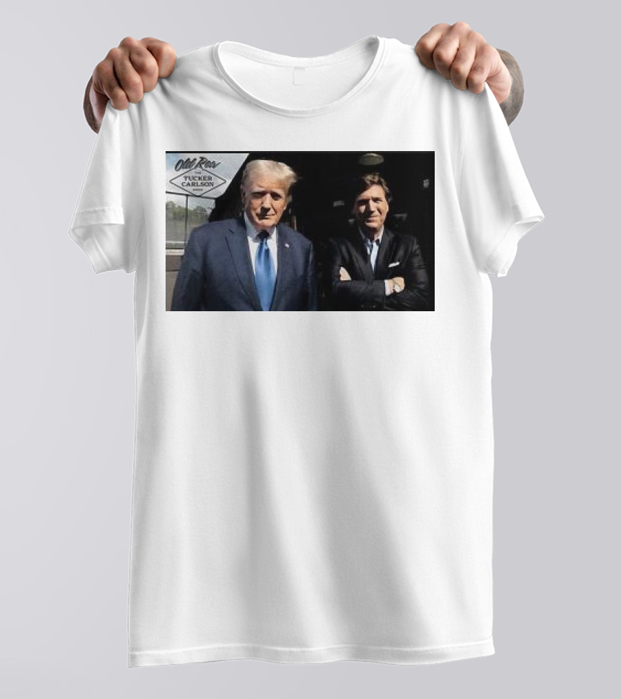 Old Row Tucker Carlson Network Interview T-Shirt