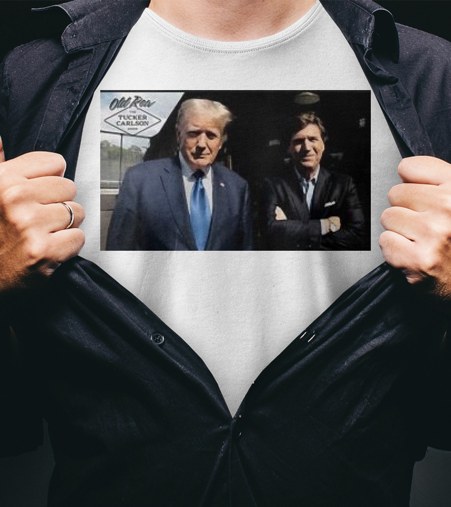 Old Row Tucker Carlson Network Interview T-Shirt