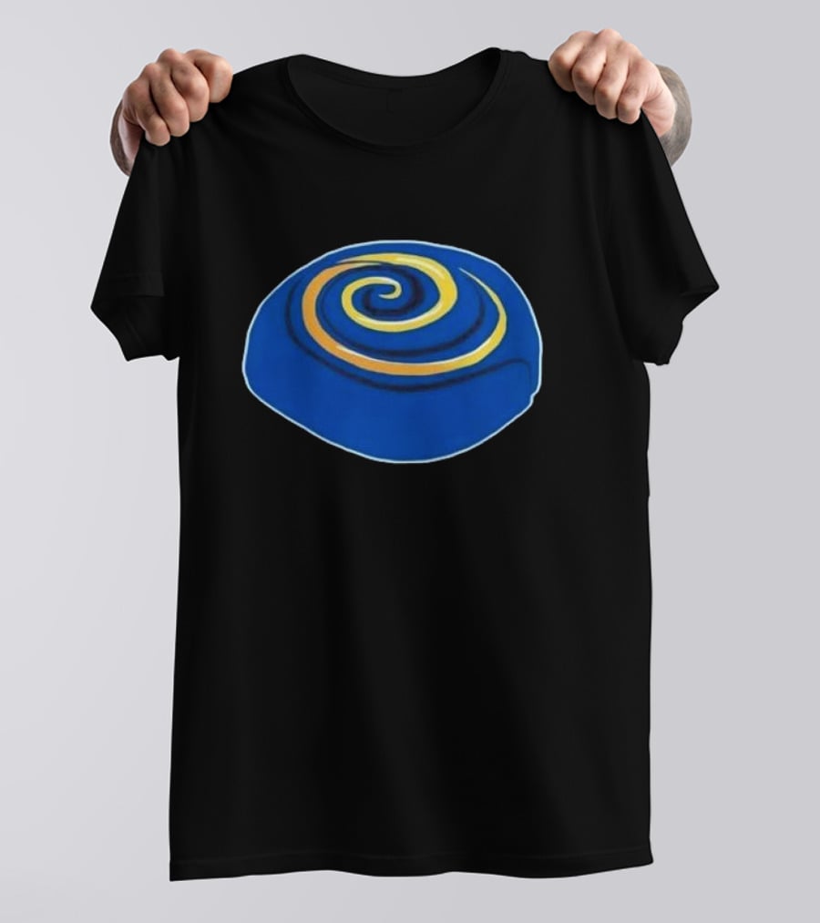 Cursed Cinnamon Roll Spiral Swirl T-Shirt