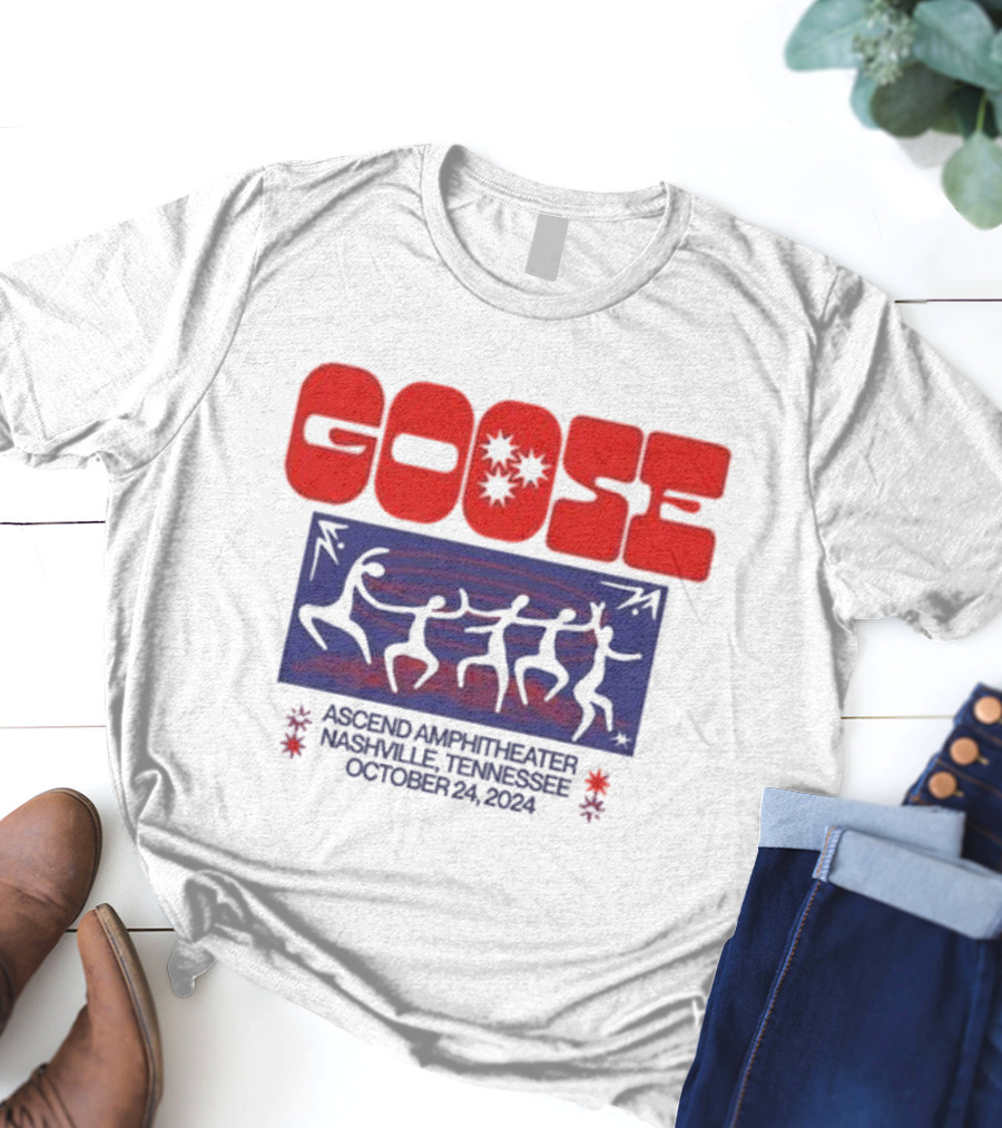 Goose Concert Ascend Amphitheater Nashville Tennessee October 24 T-Shirt