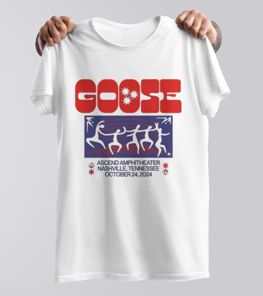 Goose Concert Ascend Amphitheater Nashville Tennessee October 24 T-Shirt