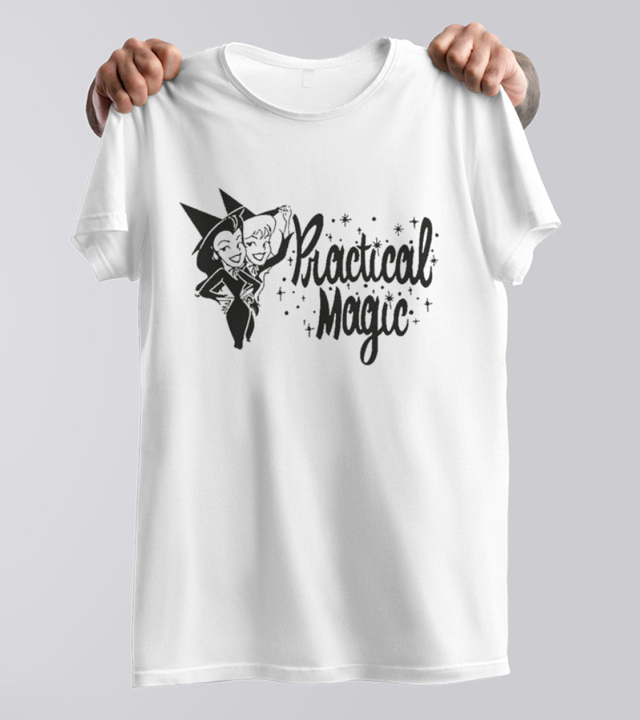 Practical Magic Bewitching Characters And Shimmering Stars T-Shirt