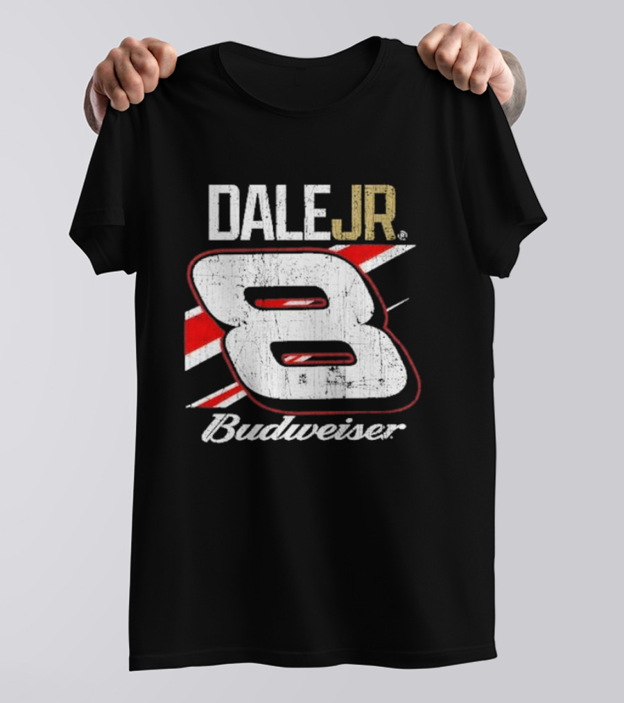 Dale Jr 8 Budweiser Racing T-Shirt