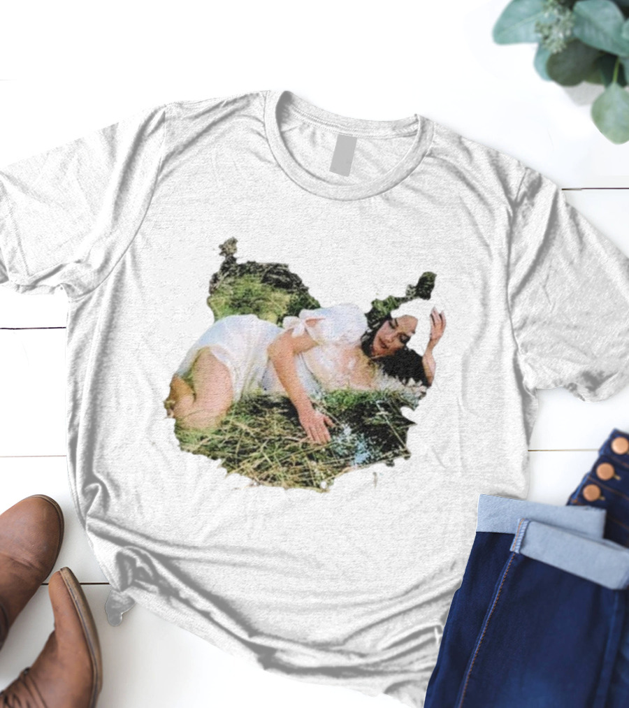 Kacey Musgraves Horse Girl Black Dreamy Pastoral Scene T-Shirt
