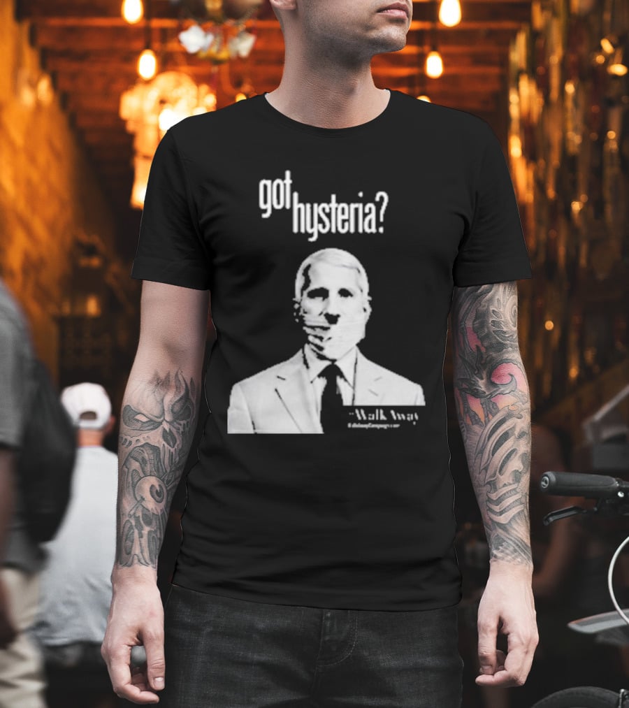 Got Hysteria? Walk Away @BrandonStraka T-Shirt
