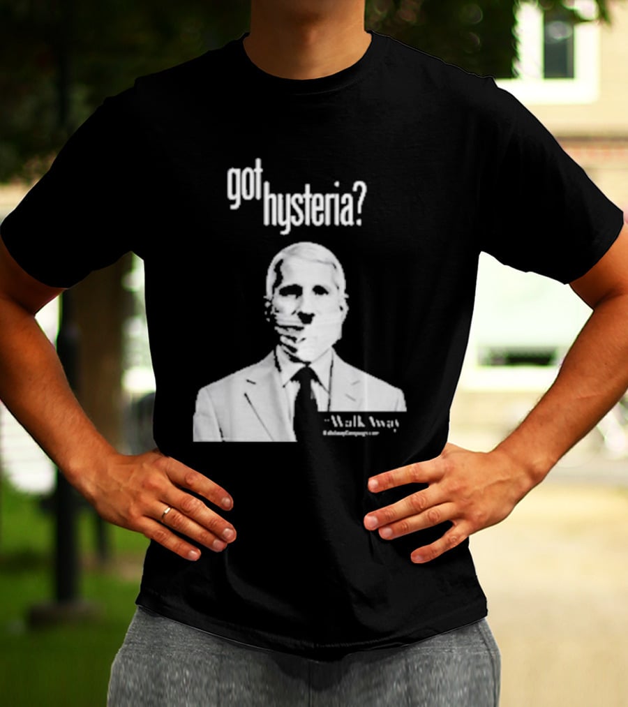 Got Hysteria? Walk Away @BrandonStraka T-Shirt