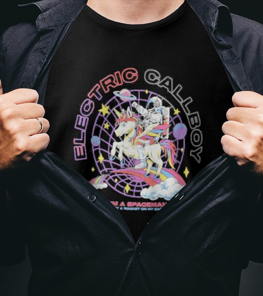 Electric Callboy I'm A Spaceman Got A Rocket On My Back T-Shirt