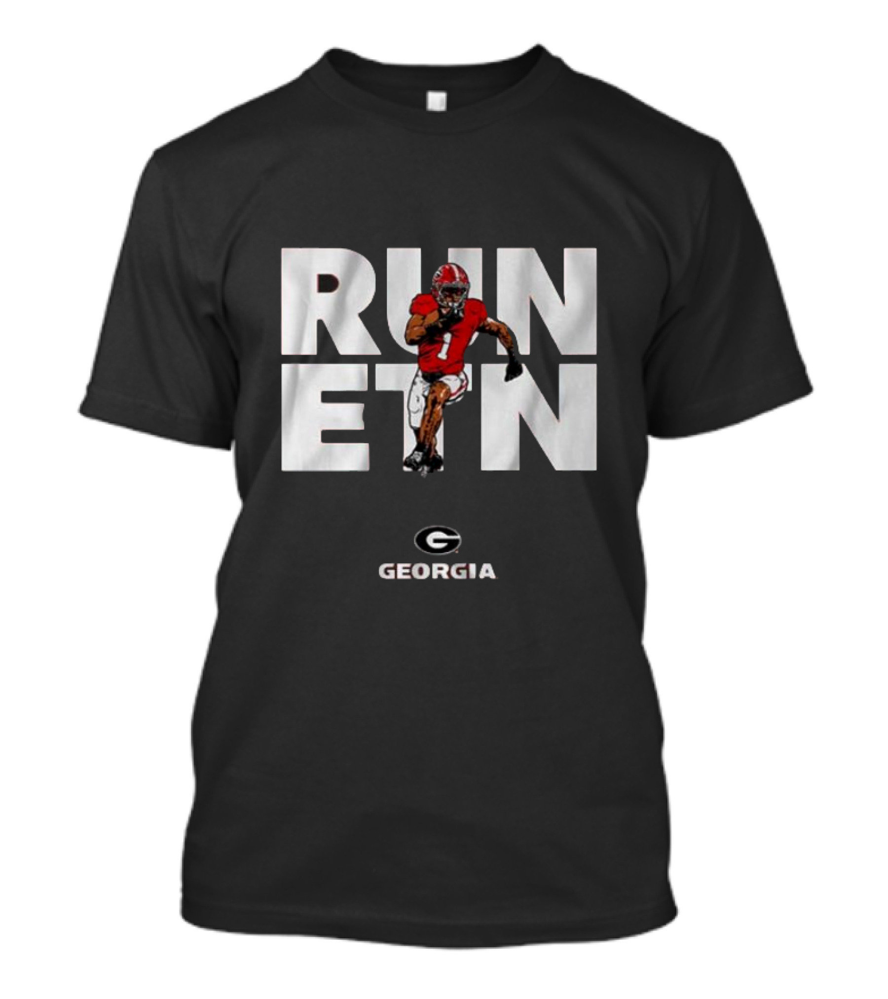 Georgia Football Run ETN T-Shirt