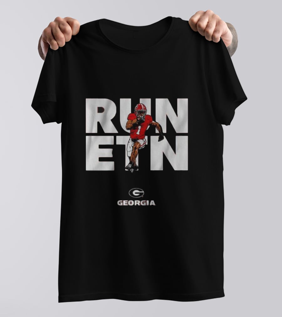 Georgia Football Run ETN T-Shirt