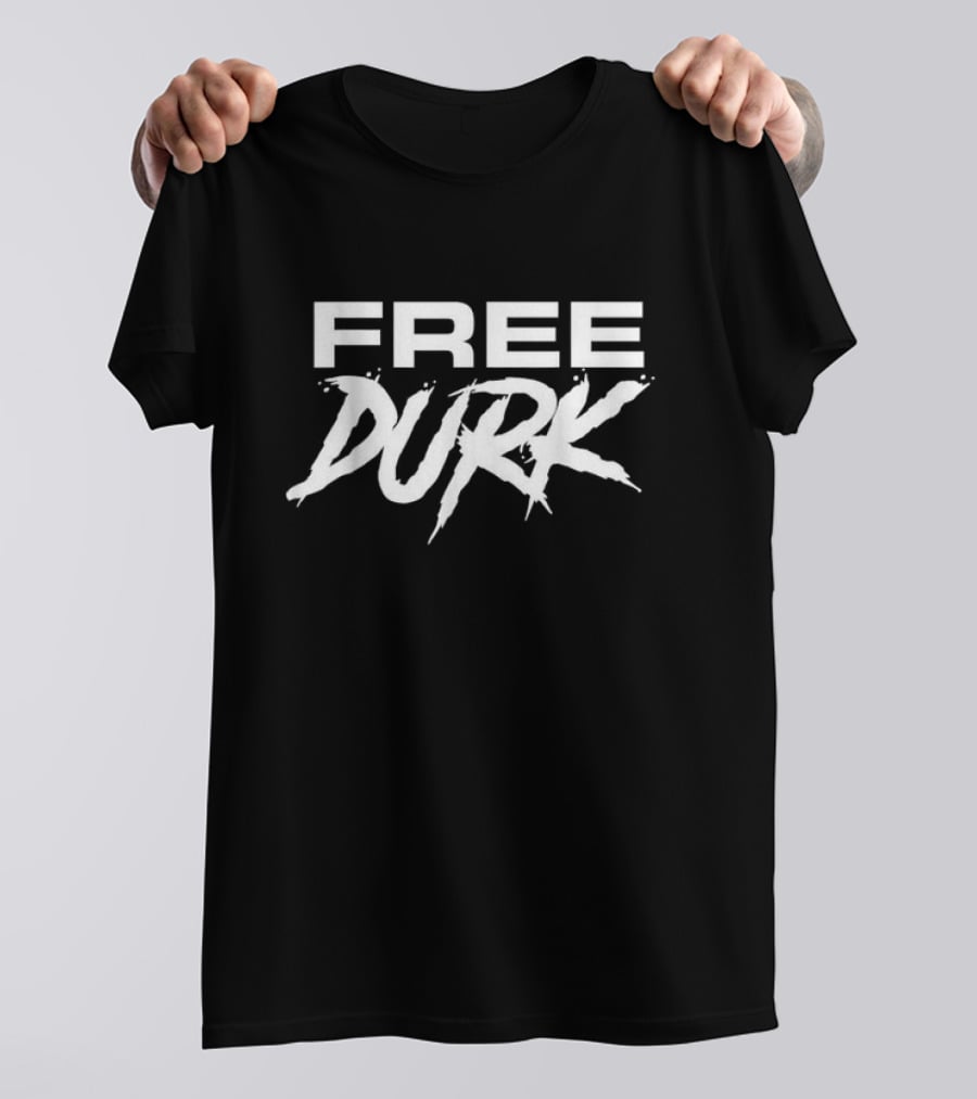 Free Durk Free Durkio Movement Text T-Shirt