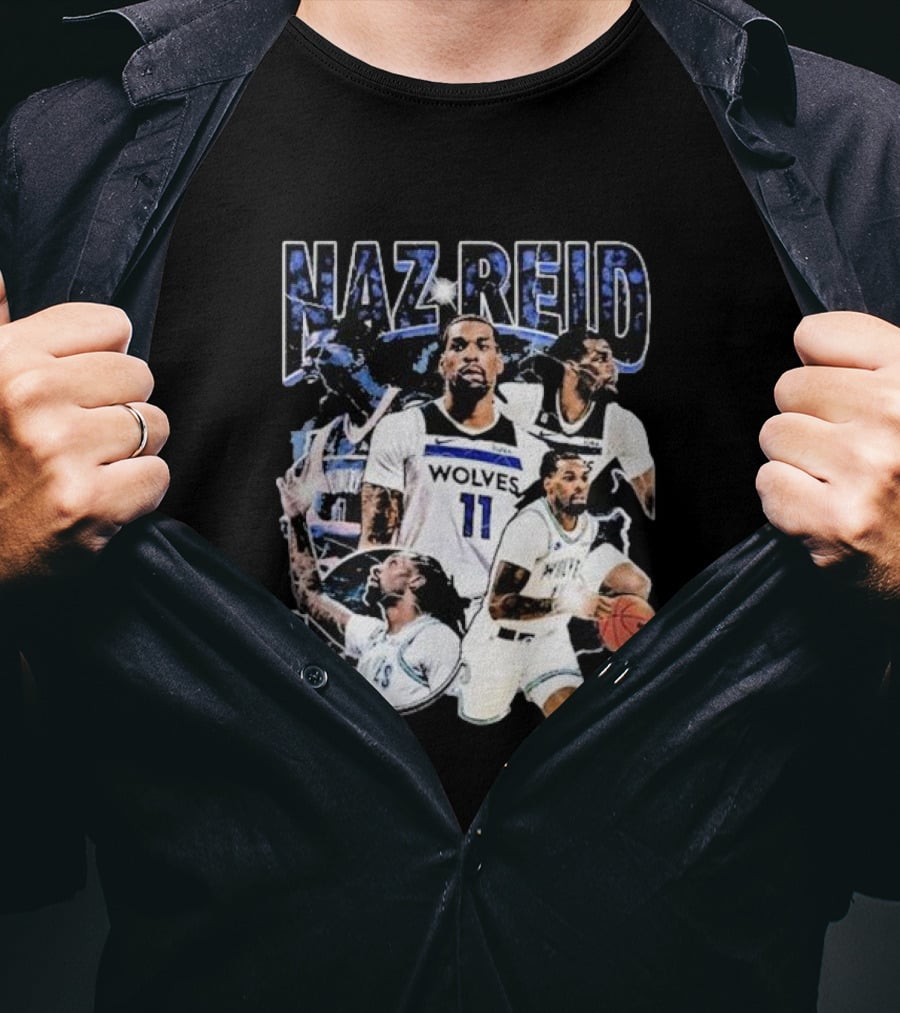Naz Reid Wolves Basketball 11 T-Shirt