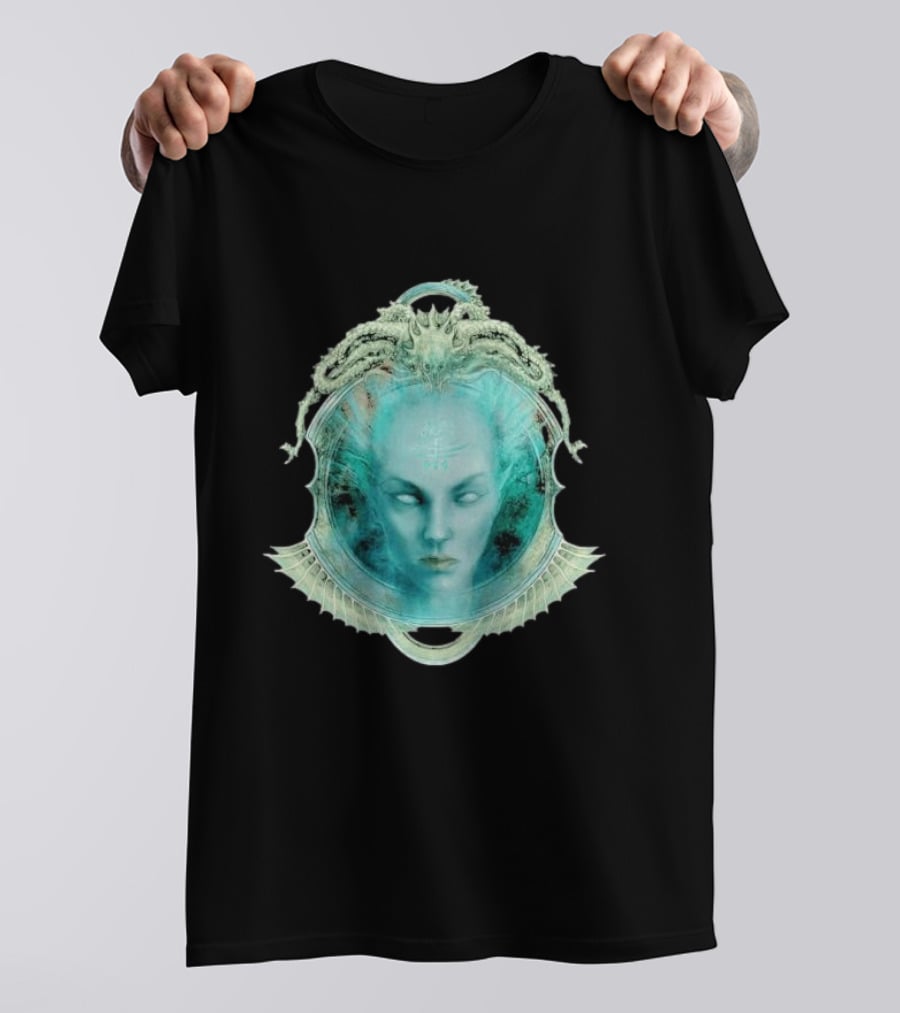 Idoneth Deepkin Namarti Dragon Emblem Fantasy T-Shirt