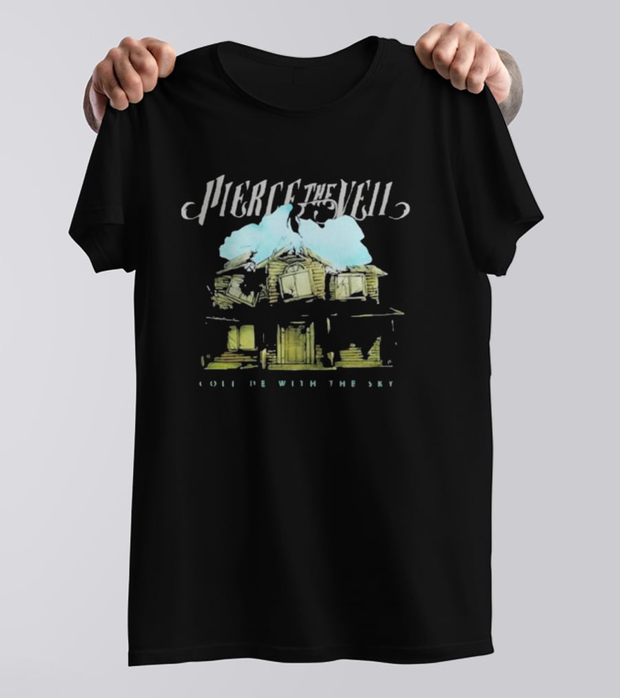 Pierce The Veil Collide With The Sky Haunted House T-Shirt