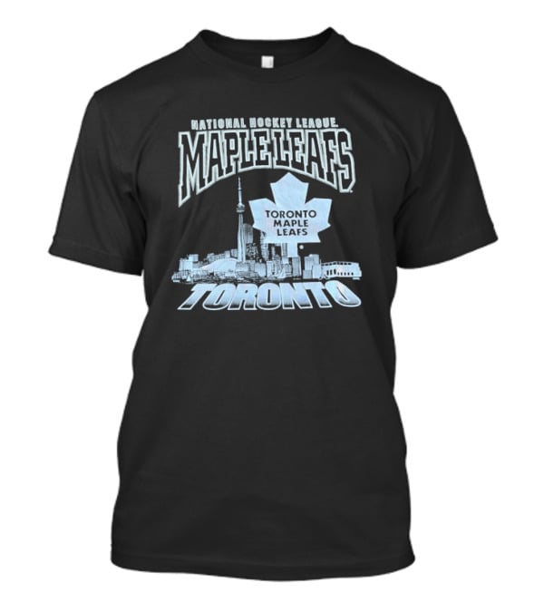 National Hockey League Toronto Maple Leafs Skyline Toronto T-Shirt