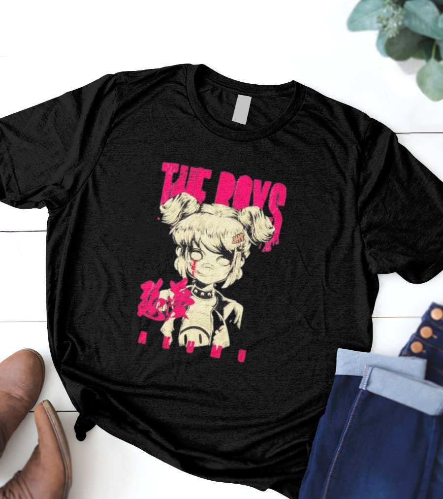 The Boys Akumu Glow In The Dark Em-J Manga Style Girl T-Shirt