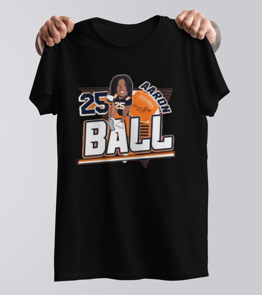 Illinois Aaron Ball 25 Running Back T-Shirt