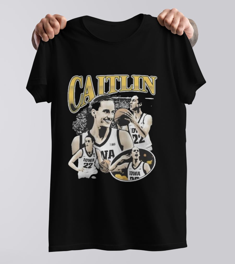 Caitlin Clark Iowa Hawkeyes Basketball Player 22 T-Shirt