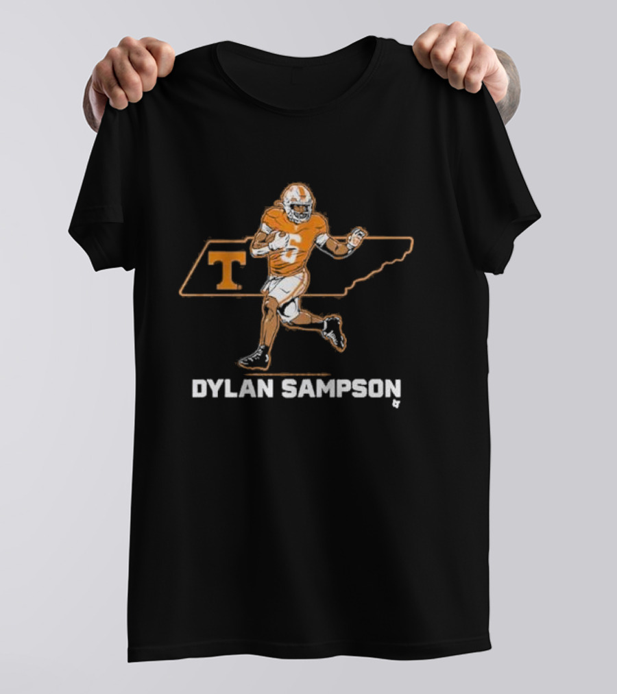 Dylan Sampson Tennessee Football State Star T-Shirt