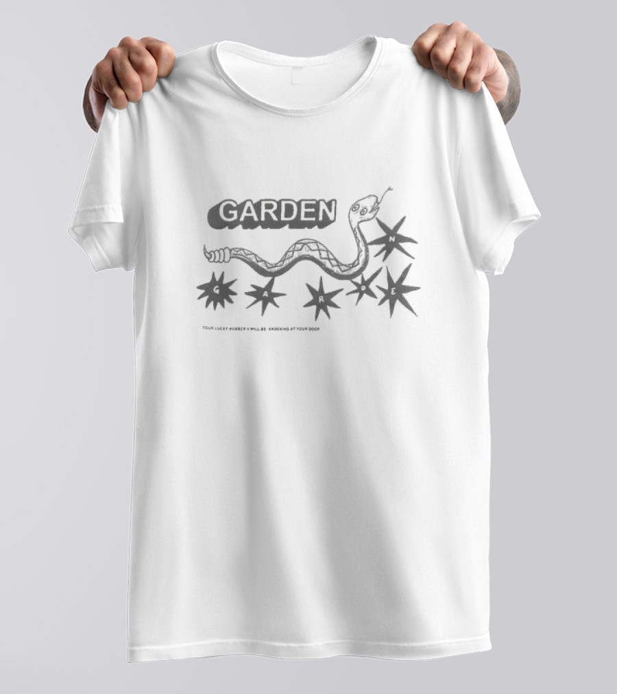 Garden Lucky Number Snake Stars Will Be Knocking At Your Door T-Shirt