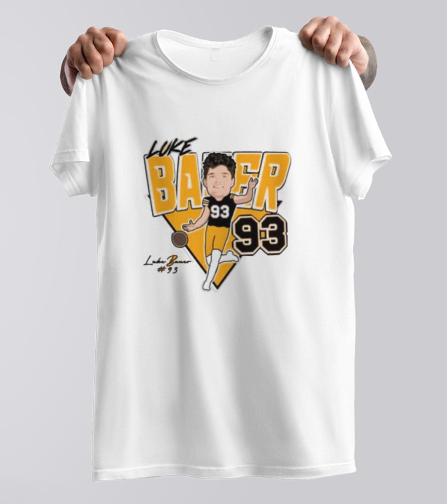 Luke Bauer 93 Missouri Punter T-Shirt