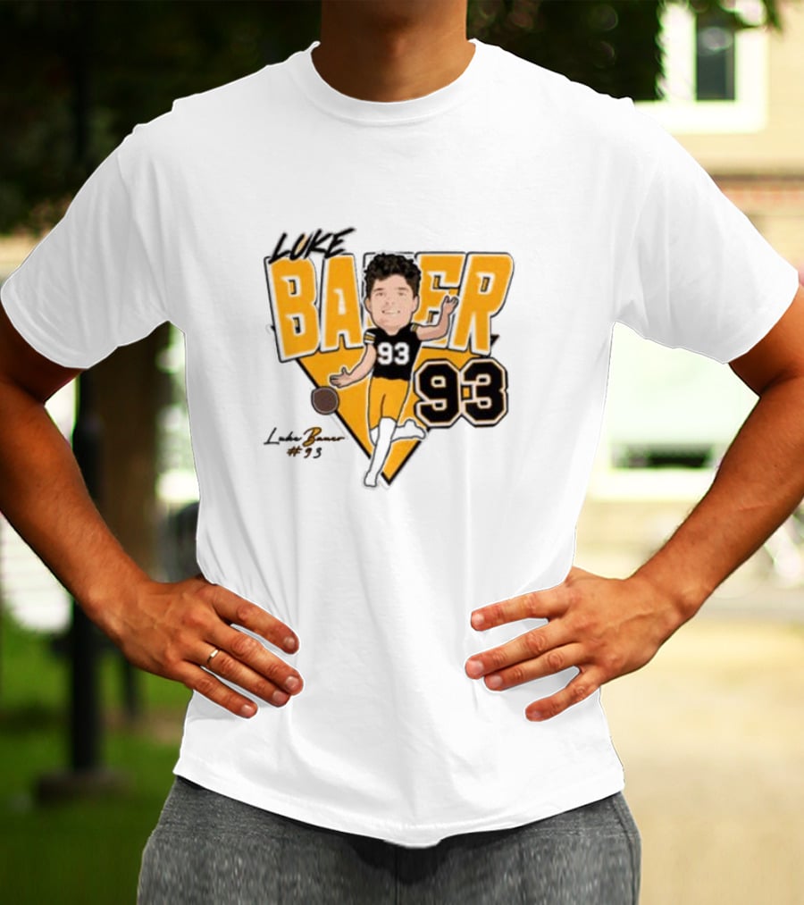 Luke Bauer 93 Missouri Punter T-Shirt