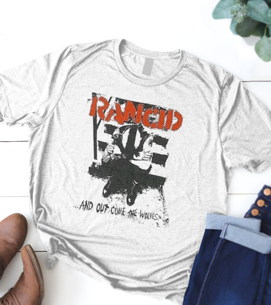 Rancid And Out Come The Wolves Punk Album Cover T-Shirt