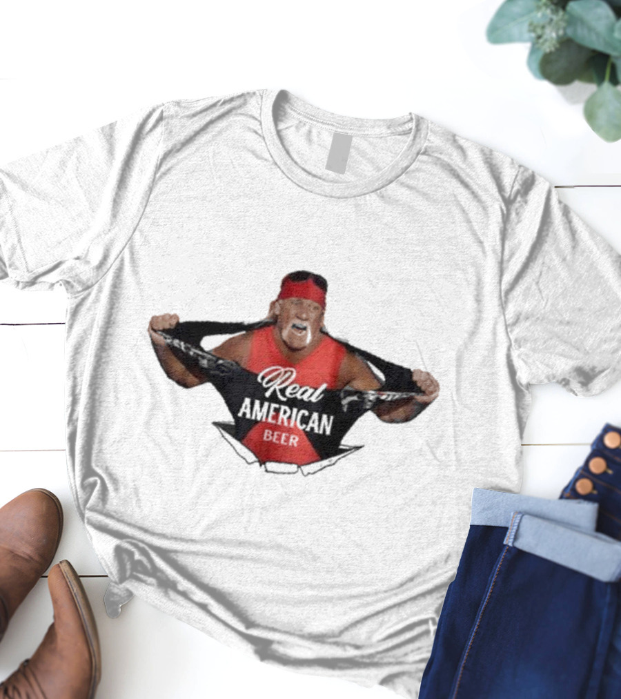Real American Beer Hulk The Ripper Iconic T-Shirt