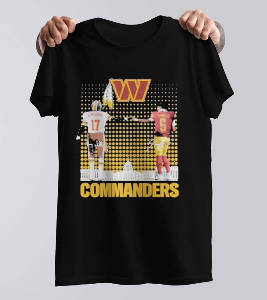 Williams Daniels Commanders Washington Football Legacy T-Shirt