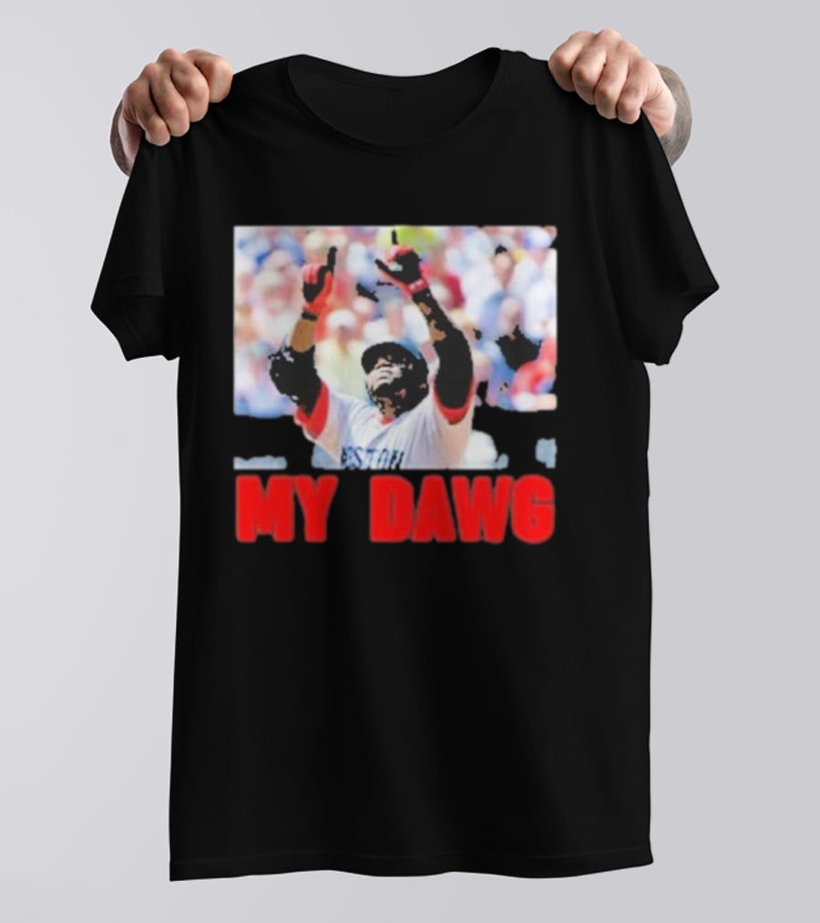 Big Papi My Dawg Boston Sports Baseball My Dawg T-Shirt