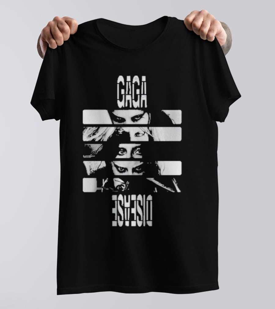 Gaga Disease Monochrome Eyes T-Shirt