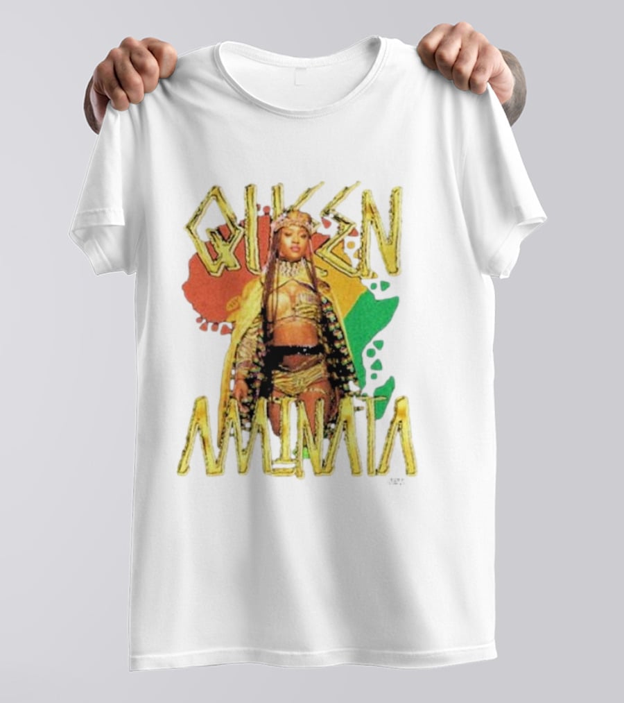Queen Aminata Royalty Regal Style Fashion Afrocentric Vibes T-Shirt