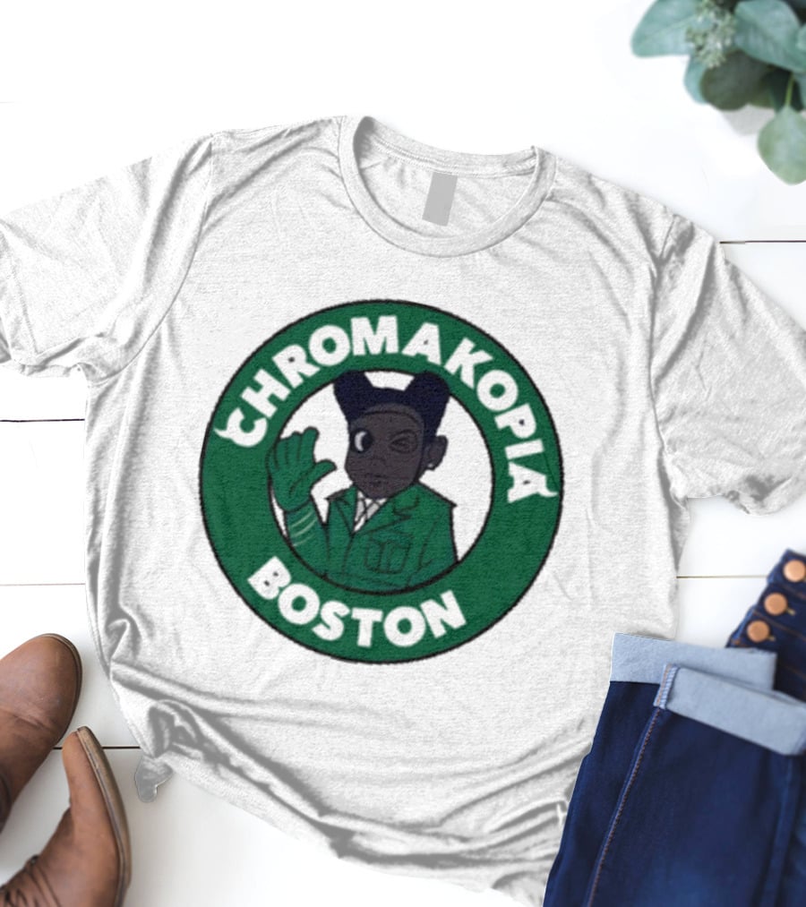 Chromakopia Boston Green Circle Character T-Shirt