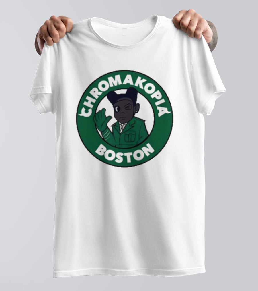 Chromakopia Boston Green Circle Character T-Shirt