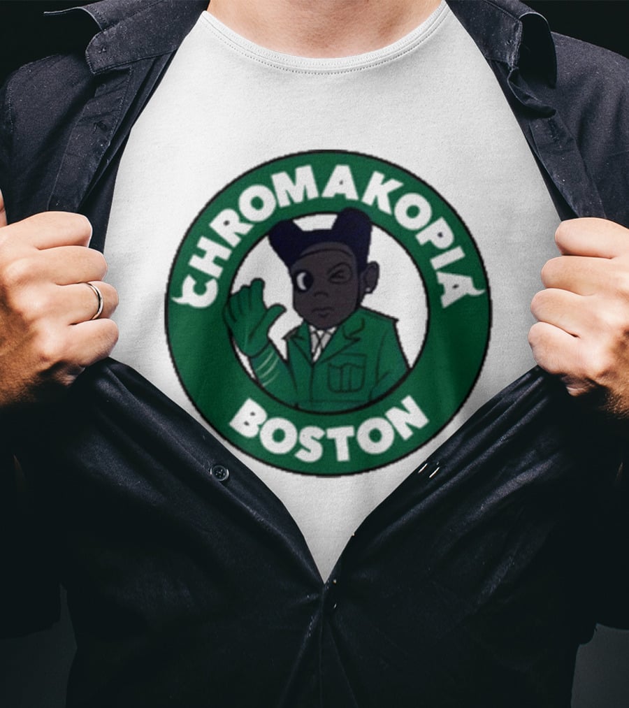 Chromakopia Boston Green Circle Character T-Shirt