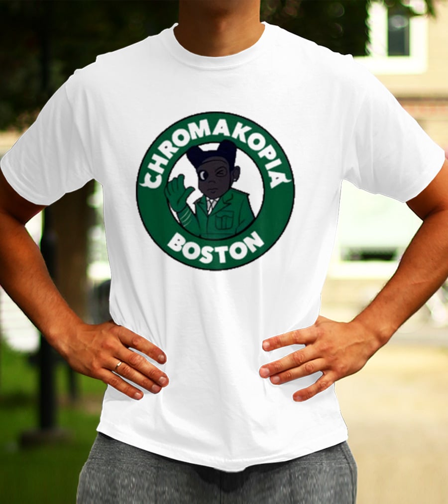 Chromakopia Boston Green Circle Character T-Shirt