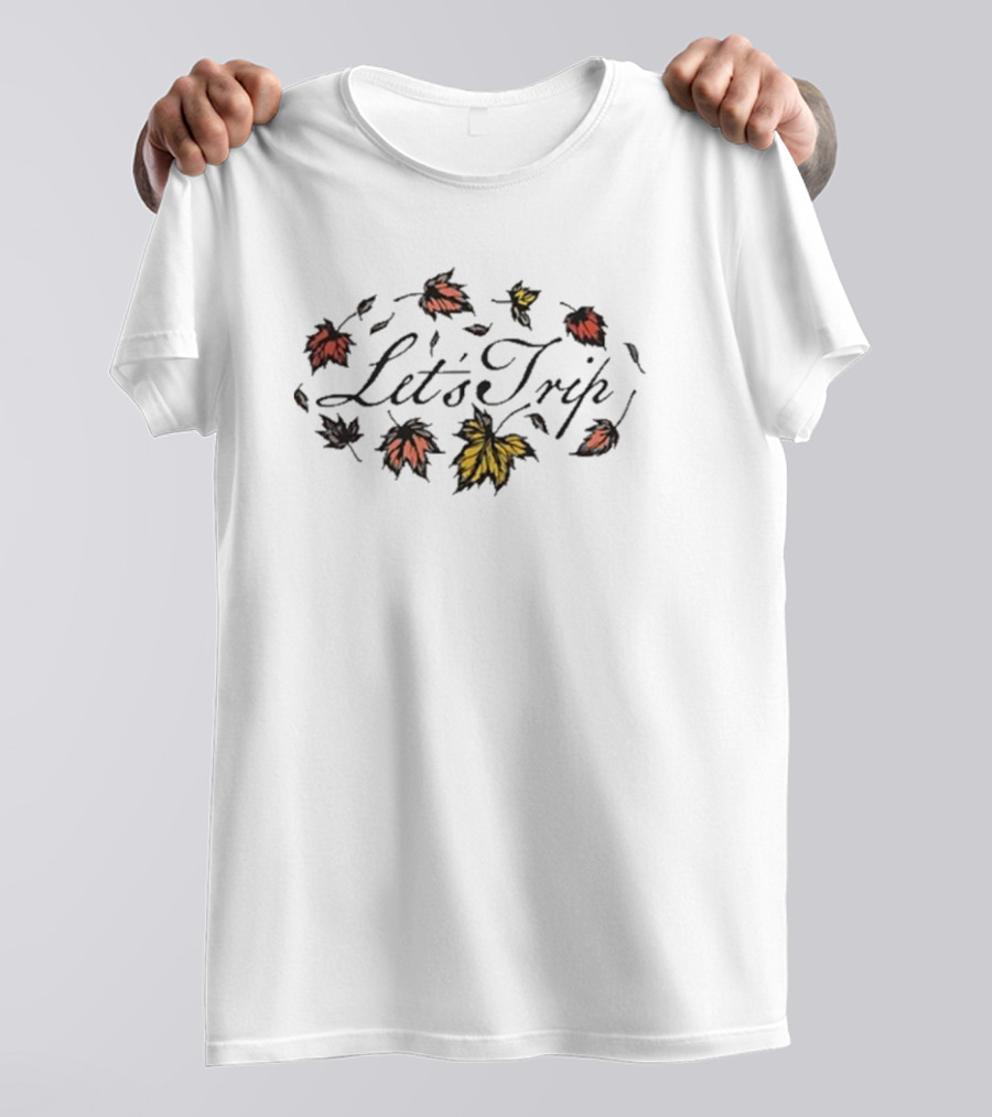 Sturniolo Clothing Let’s Trip Autumn Leaves T-Shirt