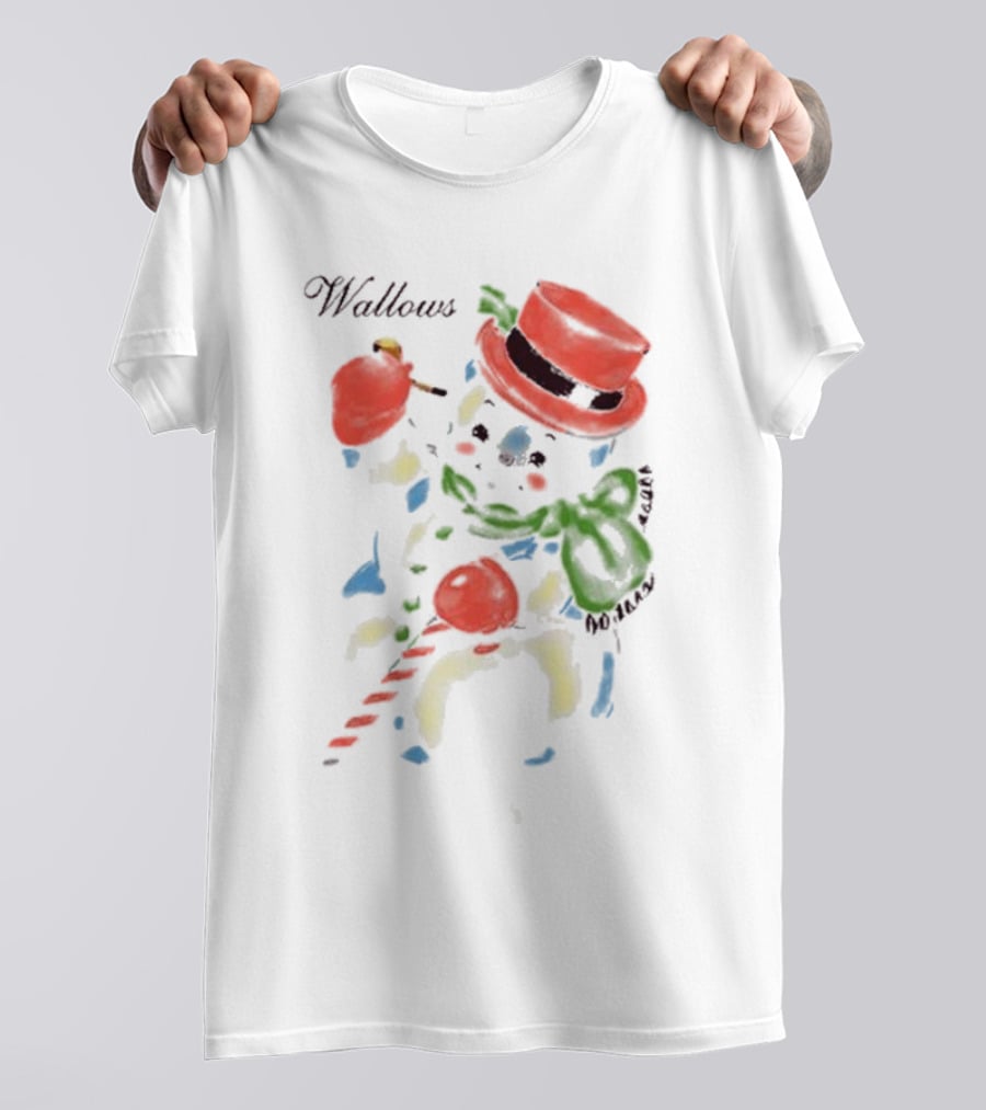 Wallows Snowman Christmas T-Shirt