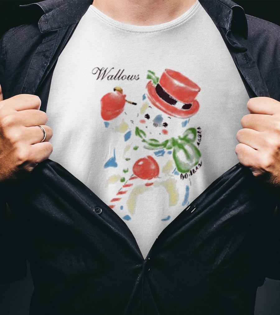 Wallows Snowman Christmas T-Shirt