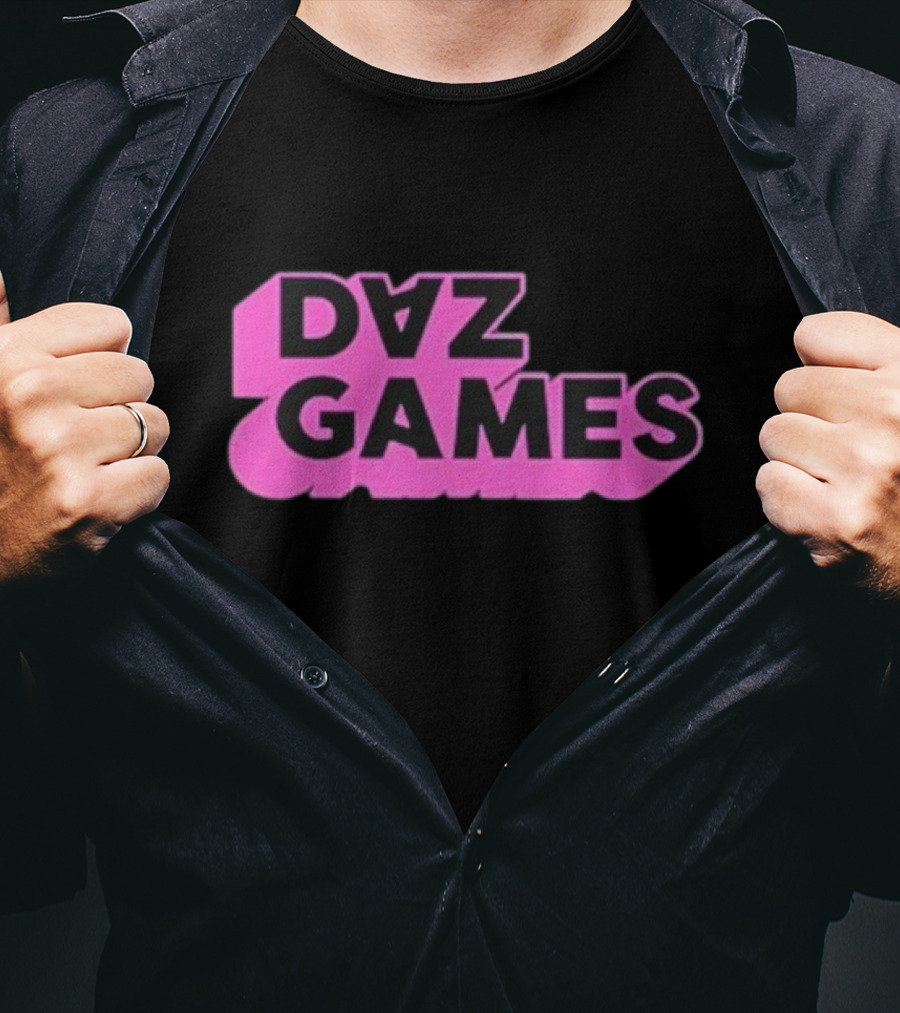 Daz Games Black Pink T-Shirt