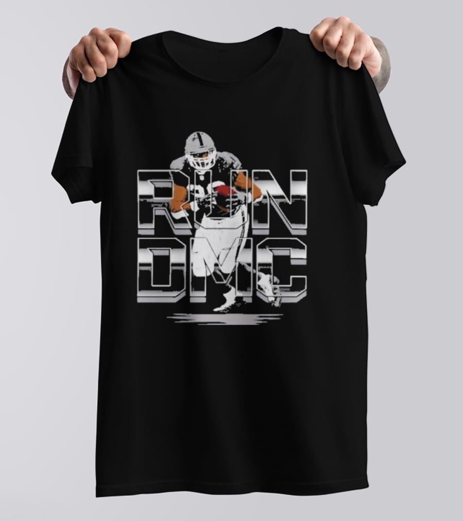 Darren McFadden RUN DMC Football Graphic NFL Player T-Shirt
