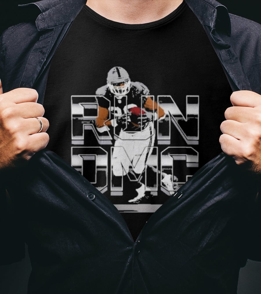 Darren McFadden RUN DMC Football Graphic NFL Player T-Shirt